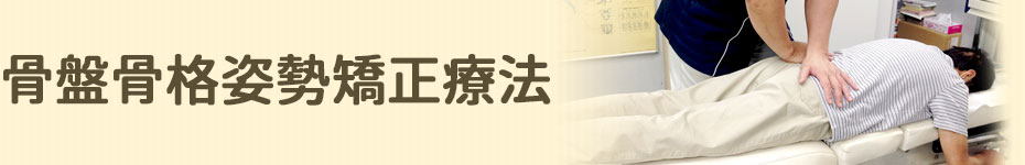 骨盤骨格姿勢矯正療法